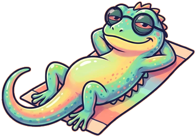 Lizzy, the club\'s lizard