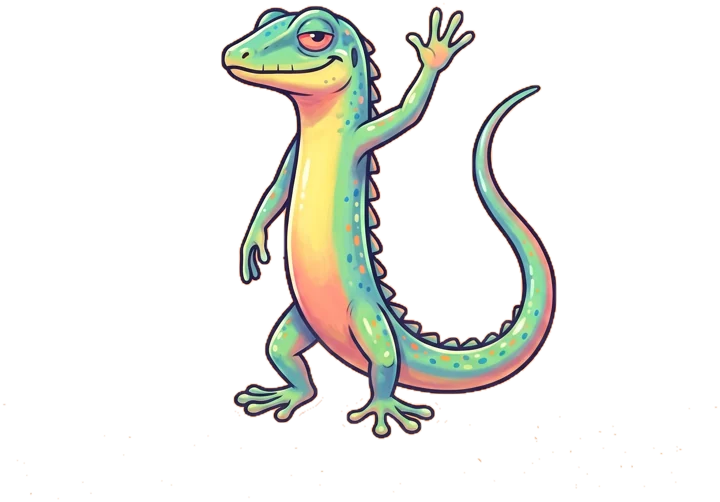 Lizzy, the club\'s lizard